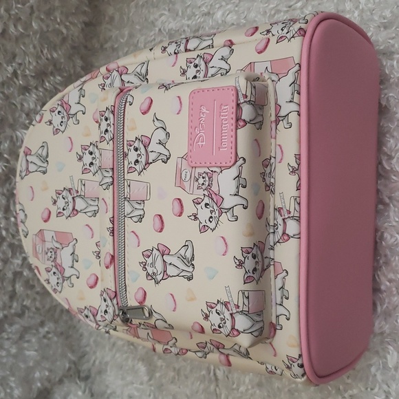 NWT Loungefly Aristocats Marie mini backpack and cardholder - Picture 12 of 16